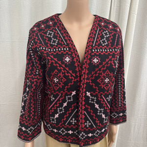 Chaquetas para mujer Chaquetas bordadas para mujer Chaquetas multicolores - Product Image 1