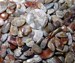 ¡Cabujón de ágata de encaje loco natural! Piedra preciosa suelta de ágata de encaje loco pulido para la fabricación de joyas (15x20mm-20x40mm) - Product Image 2