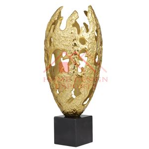 Living Room / Unique Design for Sculpture <b>Table</b> Metal Sculpture/ High Quality Metal Desk <b>Table</b> Sculpture - Product Image 5