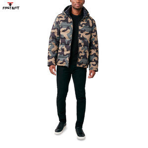 Custom Made New Fashionable New Style Long <b>Canvas</b> <b>Jacket</b> with Stand Collar Available in Different Colors - Product Image 6