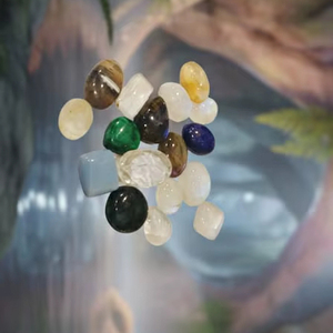 หินอะเกต/แจสเปอร์/หยก/คริสตัล/ลาพิส คุณภาพสูง รูปทรงครึ่งวงรี แบบหลังแบน สำหรับทำเครื่องประดับ หินบำบัดธรรมชาติ - Product Image 3