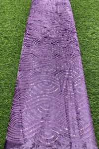 Telas Georgette de terciopelo viscosa pura bordadas estilo liso elegante para niñas Lahenga Memory Feature Woven - Product Image 2