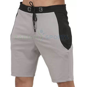 Men's Casual Gym Fitness Workout Canvas Custom Compression Double <b>Layer</b> Polyester Quick-Drying Cotton Running Shorts - Product Image 5