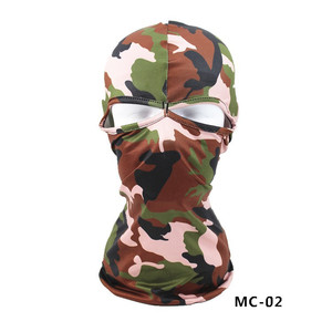 Pasamontañas Unisex con Estampado de Camuflaje Verde, Gorros de Camuflaje Cortavientos para Deportes y Pesca, Envío DDP - Product Image 3