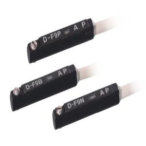 Capteur à semi-conducteurs de type mince D-F9P à montage en fente pour vérins pneumatiques, interrupteur automatique PNP 3 fils, détection magnétique sans contact rapide - Product Image 3