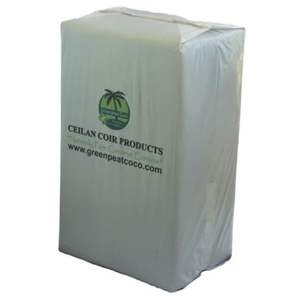 Pacas de Cocopeat de 25kg utilizadas en agricultura, macetas, jardinería y producción de semillas sostenibles y ecológicas - Product Image 1