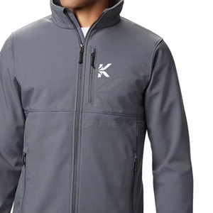 Chaqueta de Invierno Softshell para Hombre, Cortavientos, Cálida, Ecológica, Transpirable, Ligera, para Uso Diario, Viajes, Cómoda - Product Image 3