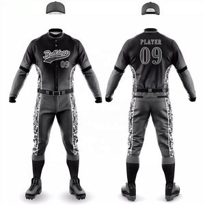 Uniforme de Baseball personnalisé avec Logo de l'équipe imprimée 2022, uniformes de Baseball de haute qualité - Product Image 6