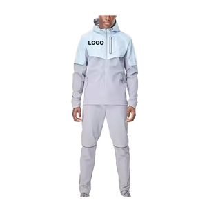 Survêtement pour homme, coupe-vent, vêtements de sport actifs, vestes et pantalon, ensembles de jogging deux pièces - Product Image 1