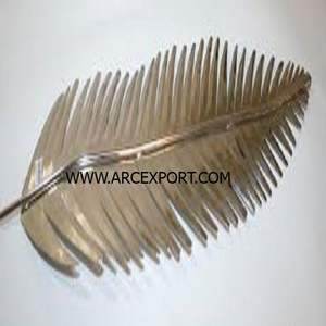 งานศิลปะติดผนังดีไซน์เป็นโลหะรูปใบไม้ทำด้วยมือคุณภาพสูงของตกแต่งดีไซน์ใหม่แบบแฟนซี - Product Image 4