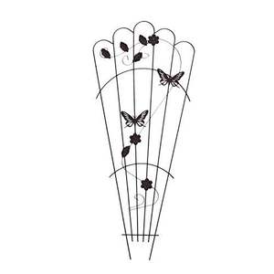 Panel de Enrejado Metálico para Jardín, Independiente, para Enredaderas de Rosas, Decoración de Jardín, Césped, Borde de Jardín, Resistente - Product Image 1