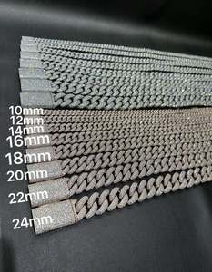 VVS Moissanite 925 Plata de Ley 20MM 22 pulgadas - Product Image 2