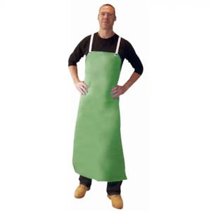 Delantal de soldadura sin mangas de cuero de vaca ignífugo de mejor rendimiento Protección corporal de seguridad industrial para construcción - Product Image 5