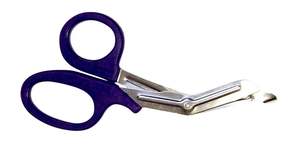 Tijeras de vendaje utilitario de corte Tuff, instrumento quirúrgico de Enfermería de acero inoxidable para uso veterinario, Delta Med Surgical DM 2769 CE - Product Image 5