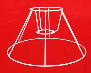 Extra <b>Large</b> Traditional Metal <b>Rings</b> for Floor Lampshades Light Covers Indoor Use Wholesale Pendant Lampshade Powder-Coated - Product Image 1