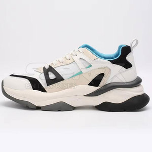 Chaussures de sport légères et respirantes à lacets pour hommes, confortables, de qualité supérieure, en cuir véritable de vachette - Product Image 3