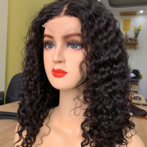 Vente en gros d'extensions de cheveux Remy du Vietnam 100% naturel vierge grande fermeture à boucles et frontale taille personnalisée couleur naturelle assortie - Product Image 1