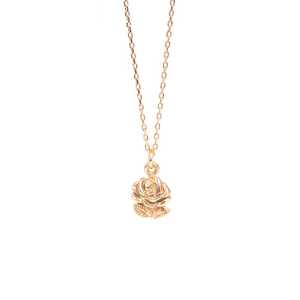 Collier en argent sterling 925 avec rose, design élégant de fleur, idéal pour les occasions de cadeaux - Product Image 4