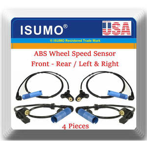 Juego de 4 sensores de velocidad de rueda ABS delanteros/traseros izquierdo y derecho para BMW 320 325 330 M3 - Product Image 1