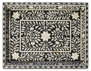 ถาดเสิร์ฟผลไม้แบบเรซินและธรรมชาติรูปทรงควายถาดเสิร์ฟผลไม้ที่เป็นมิตรต่อสิ่งแวดล้อมหรูหราดีไซน์ D - Product Image 4