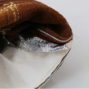 Gants de soudage exigeants | Meilleur fabricant Logo personnalisé Gants de soudage de bonne qualité - Product Image 6