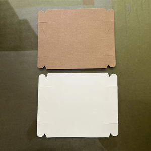 Plateau de service en carton ondulé écologique pour fêtes traiteur personnalisable pour événements et plats à emporter Kraft durable - Product Image 6