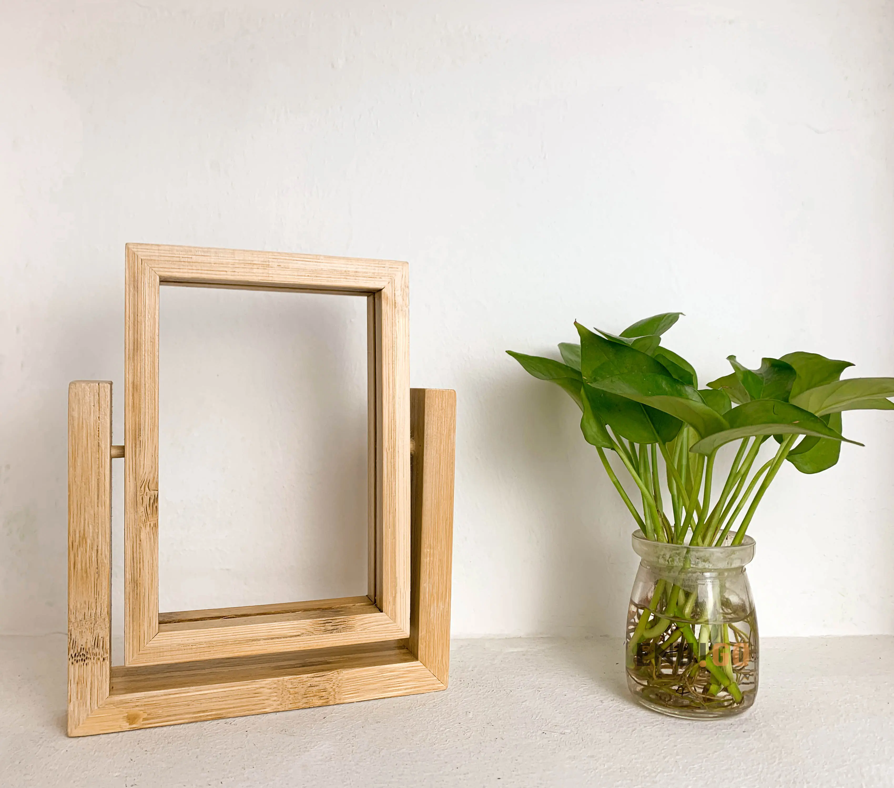 Cadre Photo en bambou, cadre en bois pour table, taille personnalisée, pour la famille, souvenir, Style moderne, fabriqué en VN