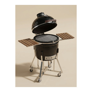 Kamado Mangal & <b>BBQ</b> Grill Premium Stainless Steel Charcoal Grill for Garden and Terrace Multifunctional Smoker Functionality - Product Image 3