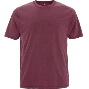T-shirts en coton bio pour hommes, grandes tailles, toile de haute qualité, décontractés, personnalisez votre illustration et votre logo, vierges, vente en gros, 100% coton - Product Image 1