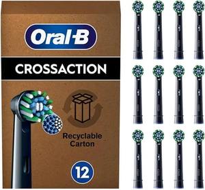 แปรงสีฟันไฟฟ้า Oral-B Pro CROSS Action หัวกำจัดคราบจุลินทรีย์ x 12แพ็คสำหรับใช้ในครัวเรือนและโรงแรม - Product Image 1
