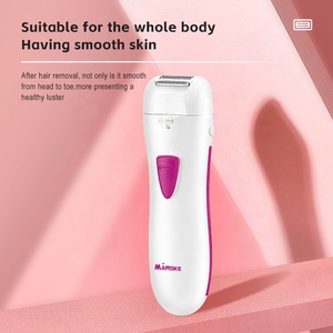Depiladora multifuncional MARSKE para mujer, recortadora de depilación con pilas, función de masaje, depiladora de pinzas para uso doméstico - Product Image 6