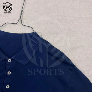 เสื้อโปโลแขนสั้นผ้าโพลีเอสเตอร์ผ้าสแปนเด็กซ์แห้งออกแบบได้ตามต้องการปักแบบกำหนดเอง - Product Image 6