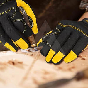 ถุงมือช่างซ่อมบำรุงแบบขายส่ง ถุงมือช่างซ่อมบำรุงมืออาชีพ ถุงมือช่างซ่อมบำรุงหนัง ถุงมือช่างซ่อมบำรุงสำหรับงานหนัก - Product Image 6