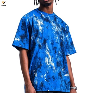 T-shirt personnalisé en couleur à col rond pour hommes T-shirt athlétique à impression numérique par sublimation pour la fête - Product Image 1