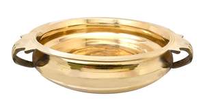 Cuenco decorativo de latón puro elegante Frutero de Metal hecho a mano para centro de mesa de sala de estar y decoración de mesa - Product Image 4