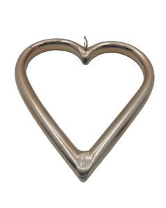 Conception impressionnante fer métal suspendu coeur ornement décoratif mural couleur or pour la maison et la décoration de noël en vrac à la main - Product Image 3