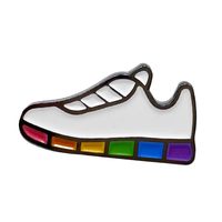 Fabricant personnalisé fierté bisexuelle drapeau émail arc-en-ciel broche