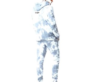 Tarifa barata nueva moda hombres Tie Dye chándales transpirable 100% algodón cómodo superventas peso ligero hombres Tie Dye chándal - Product Image 4