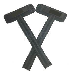 Gym Wrist Straps with Weight Lifting Sports and Training Barbell Straps Unisex Custom Logo Neoprene Wrist Straps - Product Image 3