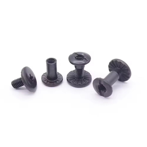 Tornillo Chicago de Alta Resistencia, Tornillo Decorativo de Cuero con Cabeza de Domo, Remaches de Cuero Decorativos - Product Image 1