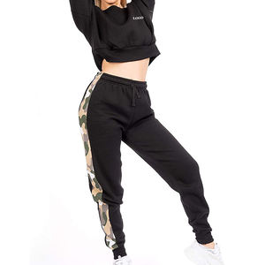 Conjunto Deportivo de Felpa con Logotipo Personalizado de Alta Calidad al por Mayor, Conjunto de Chándal Transpirable de Dos Piezas para Mujer - Product Image 3