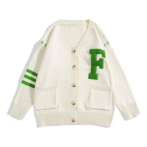 Logo personnalisé Laine Chenille Broderie Baseball Veste D'hiver Hommes Vintage Blanc En Cuir Manches Letterman Manteau D'hiver Col Montant - Product Image 1