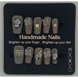 Panda Baby 2D Resin Statue XS Small Hot Selling Art Item - Product Image 1