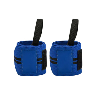 Correas de levantamiento de muñeca de algodón acolchado de neopreno Fitness entrenamiento envolturas de levantamiento de pesas con soporte cómodo - Product Image 6
