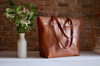 Sacs fourre-tout de luxe en cuir véritable pour femmes, personnalisables avec logo, couleur sur mesure, style vintage, usage quotidien toutes saisons, vente en gros