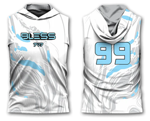 Drapeau personnalisé Football 7v7 Compression Maillots À Capuche Pour Jeunes Et Adultes Drapeau Football 7 sur 7 Uniformes - Product Image 3