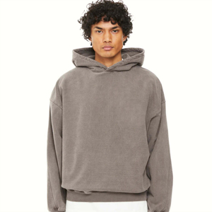 Sweat à capuche épais avec logo personnalisé OEM 380 Gsm Sweat à capuche en polaire Sweats à capuche unisexe Hip Hop Heavyweight 3D Puff Hoodie pour femmes - Product Image 2