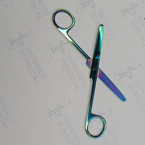 Tijera de acero inoxidable de precisión Diseño de punta afilada y Roma para Enfermería Médica Uso quirúrgico Herramientas de hospital - Product Image 5