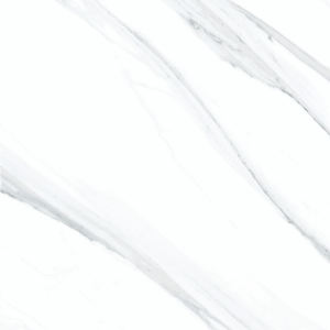 Azulejos de Porcelana Grandes de Grado Comercial, Color Blanco, 60x60 mm, Estilo Mármol Loiza Satvario, para Paredes y Pisos, Procedentes de la India - Product Image 6