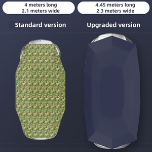 Mais novo Totalmente Controle Remoto Automático Outdoor Car Vehicle Tent Umbrella Sunshade Cover Feito de Oxford Pano Tampa Do Carro Durável - Product Image 4